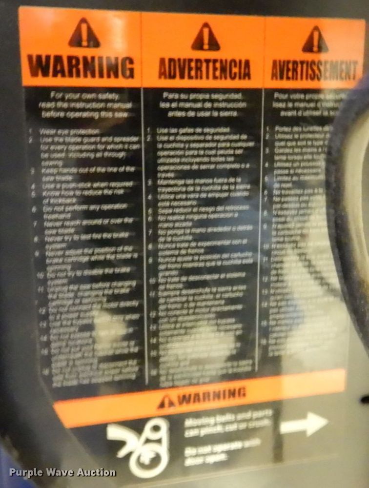 image for item IH9128 Saw Stop PCS3120  10" table saw