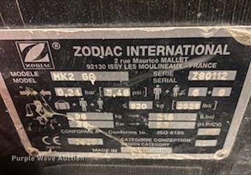 image for item JE9790 Zodiac MK2 GR  inflatable boat