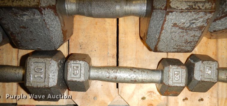 image for item JE9791 (22) dumbbells