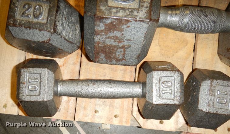 image for item JE9791 (22) dumbbells