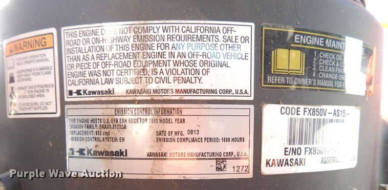 image for item JE9797 Outlaw Bad Dog Pro Z  ZTR lawn mower