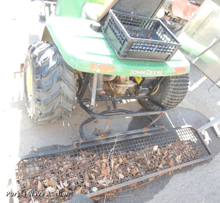 image for item JE9800 John Deere 1200A  bunker rake