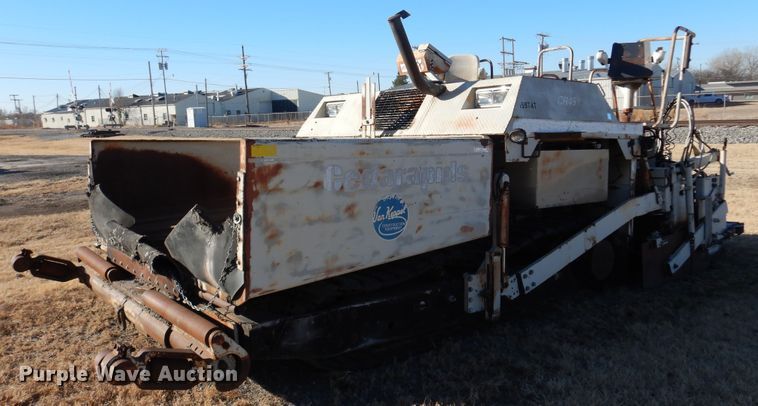 image for item JJ9710 1989 Cedarapids CR-461  paver