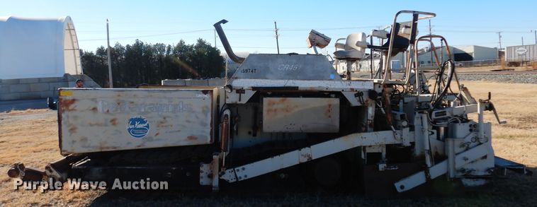 image for item JJ9710 1989 Cedarapids CR-461  paver