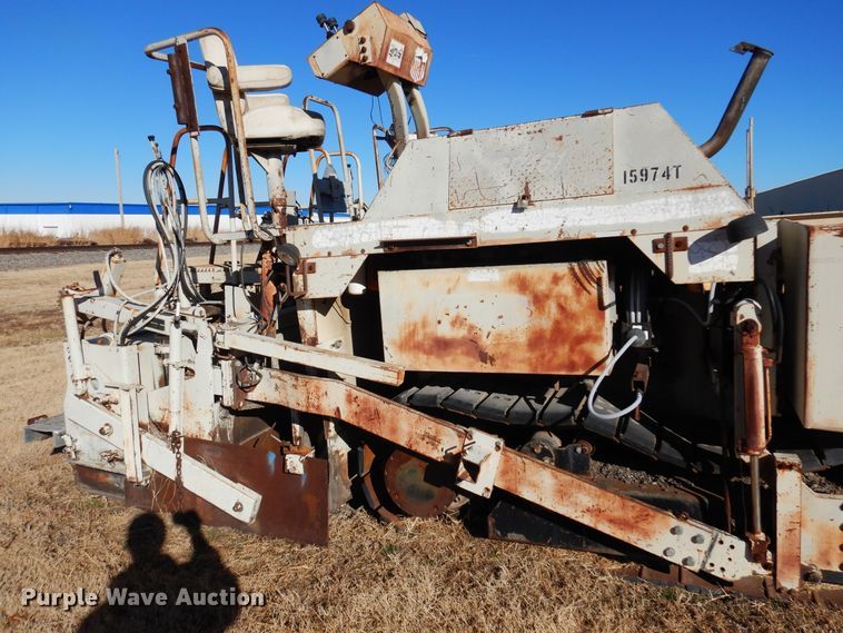 image for item JJ9710 1989 Cedarapids CR-461  paver