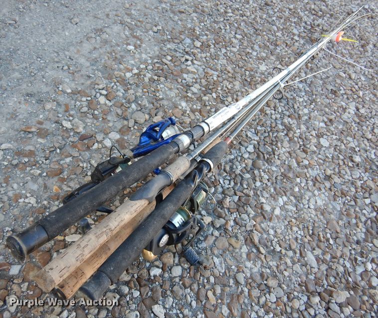 image for item JJ9715 (6) fishing poles