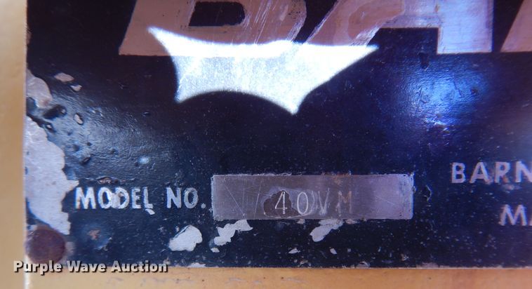 image for item JJ9720 Barnes 40VM  pump