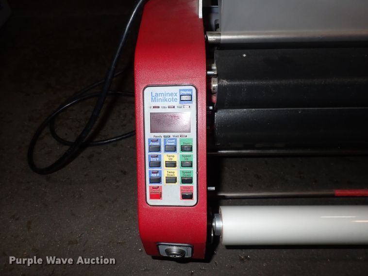 image for item JT9900 Laminex Minikote laminator