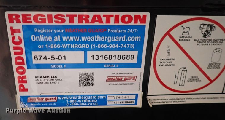 image for item JT9993 Weatherguard  toolbox