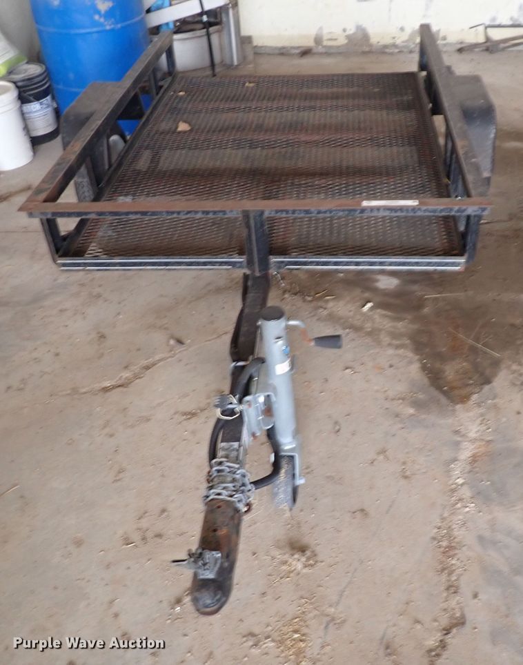 image for item JU9000 Tilt deck utility trailer