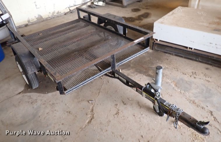 image for item JU9000 Tilt deck utility trailer
