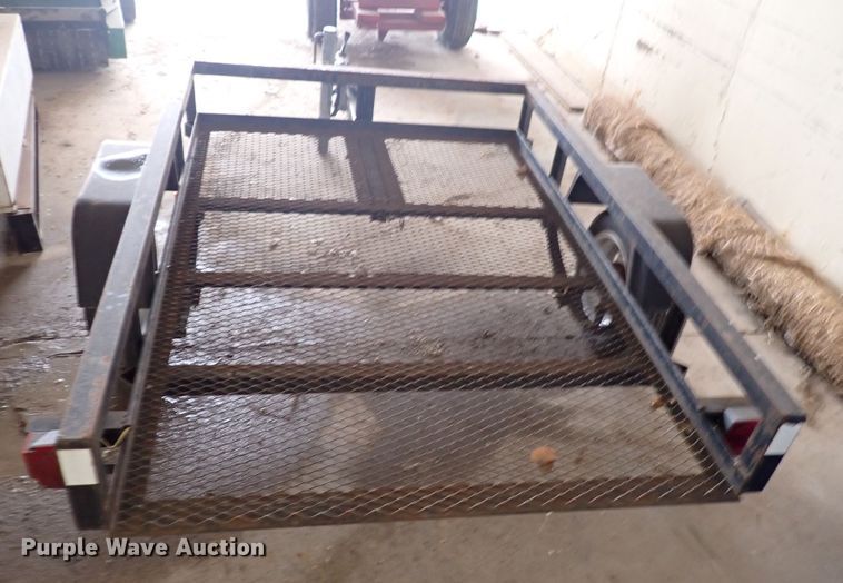 image for item JU9000 Tilt deck utility trailer