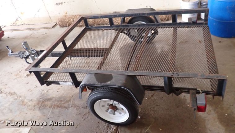 image for item JU9000 Tilt deck utility trailer