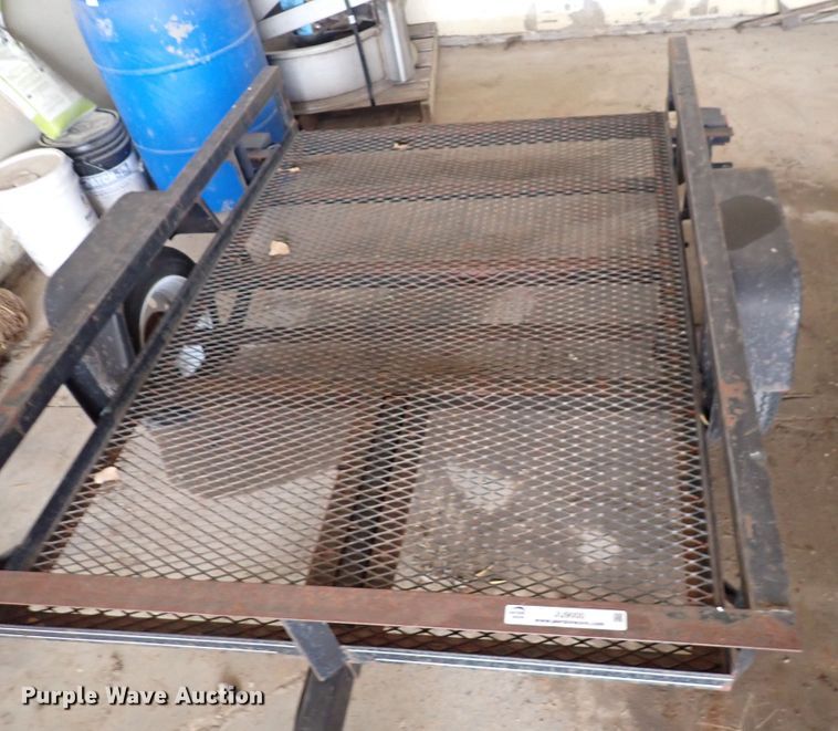 image for item JU9000 Tilt deck utility trailer