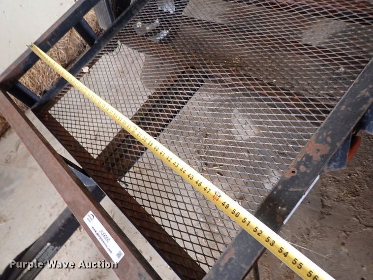 image for item JU9000 Tilt deck utility trailer