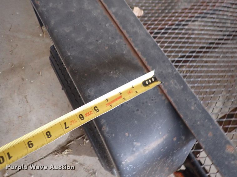 image for item JU9000 Tilt deck utility trailer