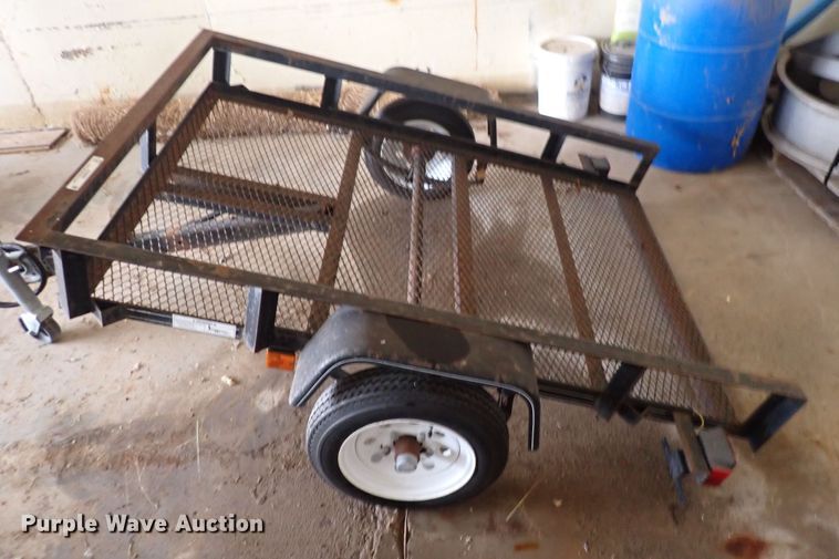 image for item JU9000 Tilt deck utility trailer
