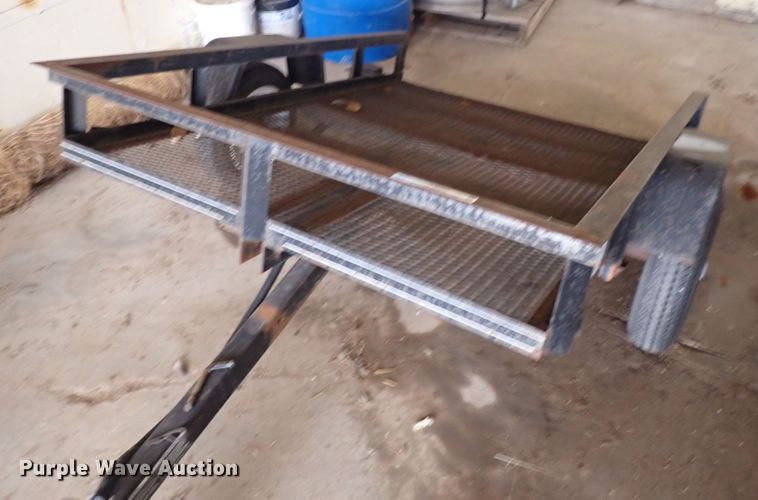 image for item JU9000 Tilt deck utility trailer