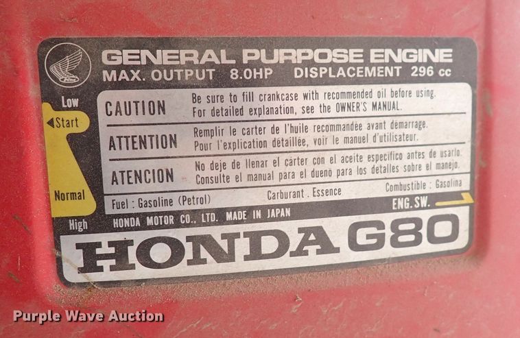 image for item JU9004 RL Faubion  air compressor