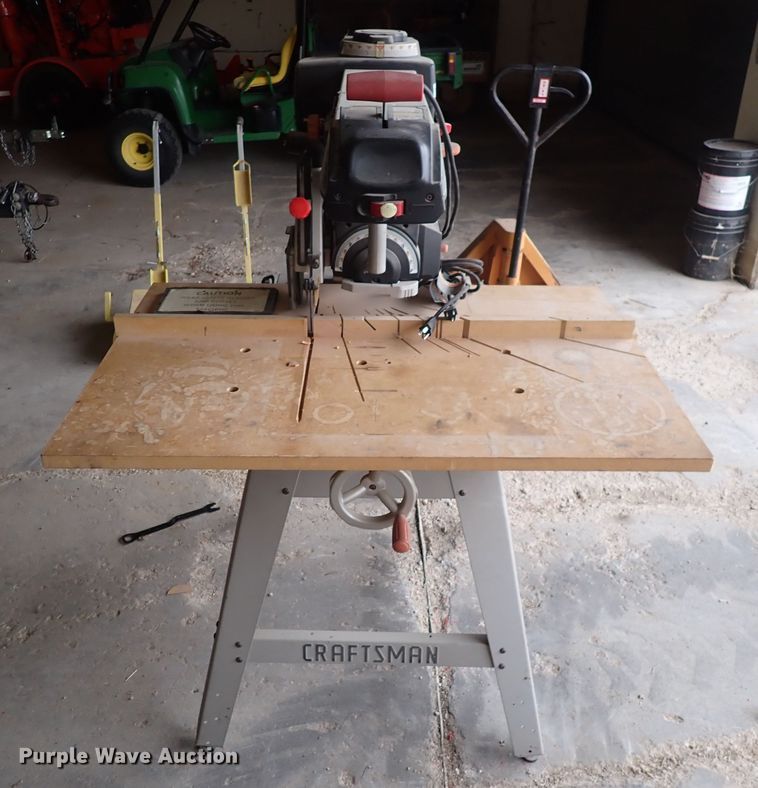 image for item JU9005 Craftsman  radial arm saw