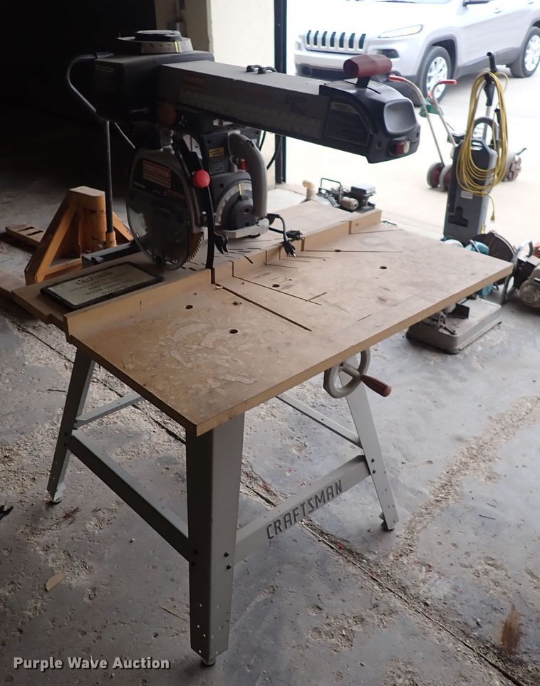 image for item JU9005 Craftsman  radial arm saw