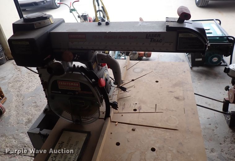 image for item JU9005 Craftsman  radial arm saw