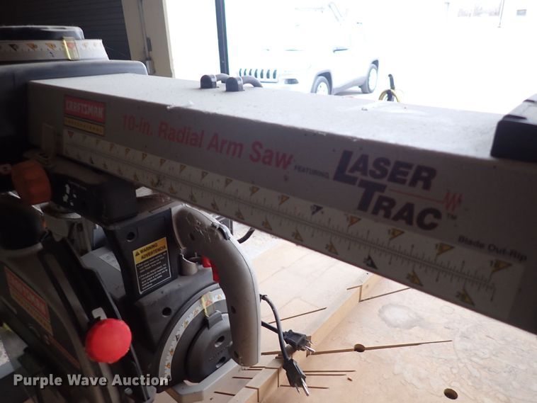 image for item JU9005 Craftsman  radial arm saw