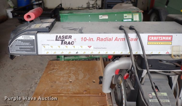 image for item JU9005 Craftsman  radial arm saw