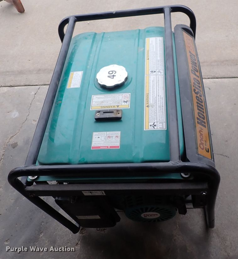 image for item JU9007 Onan 6500  generator
