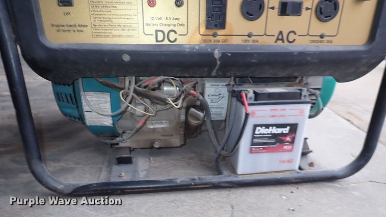 image for item JU9007 Onan 6500  generator