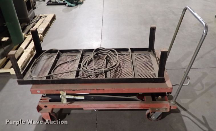 image for item JU9028 Hydraulic lift cart