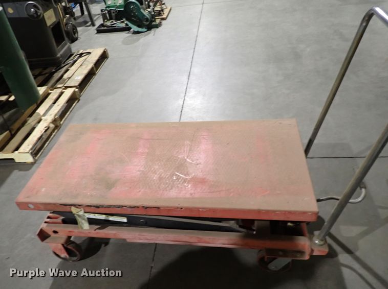 image for item JU9028 Hydraulic lift cart