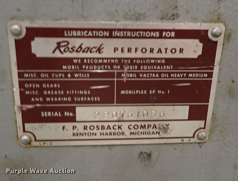 image for item JU9045 Printing equipment