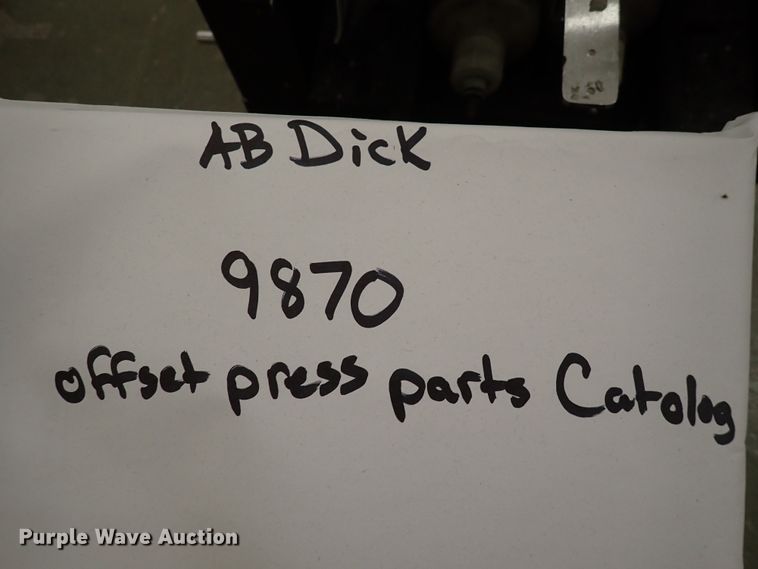 image for item JU9047 (3) printing presses