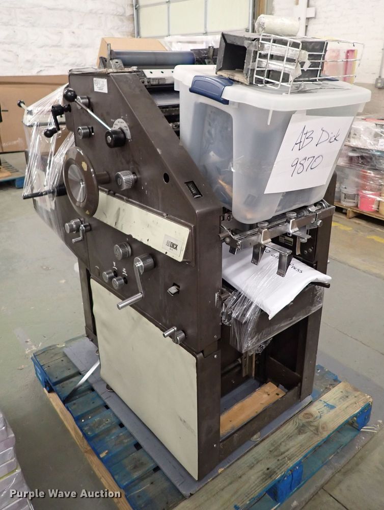 image for item JU9047 (3) printing presses