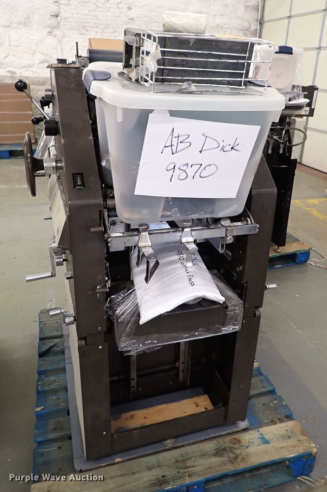 image for item JU9047 (3) printing presses