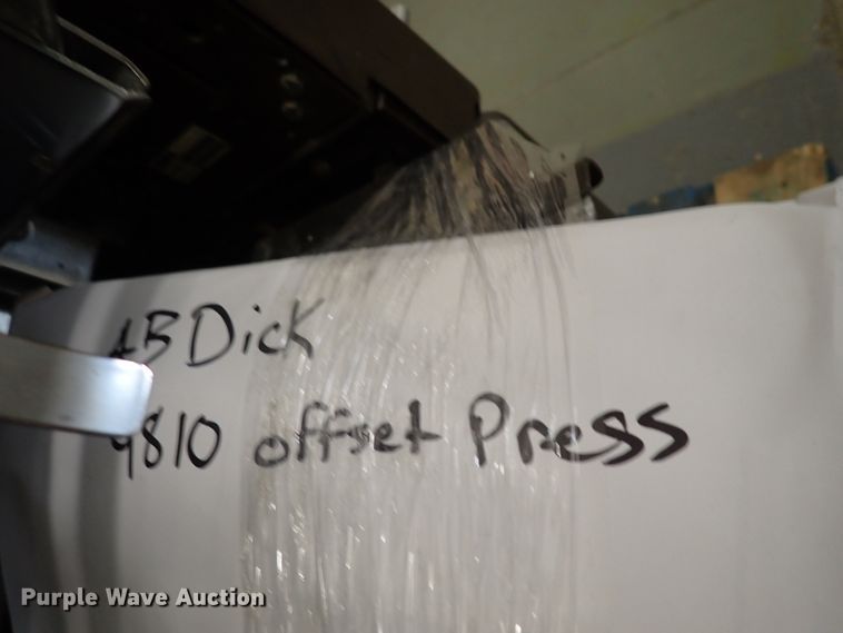 image for item JU9047 (3) printing presses