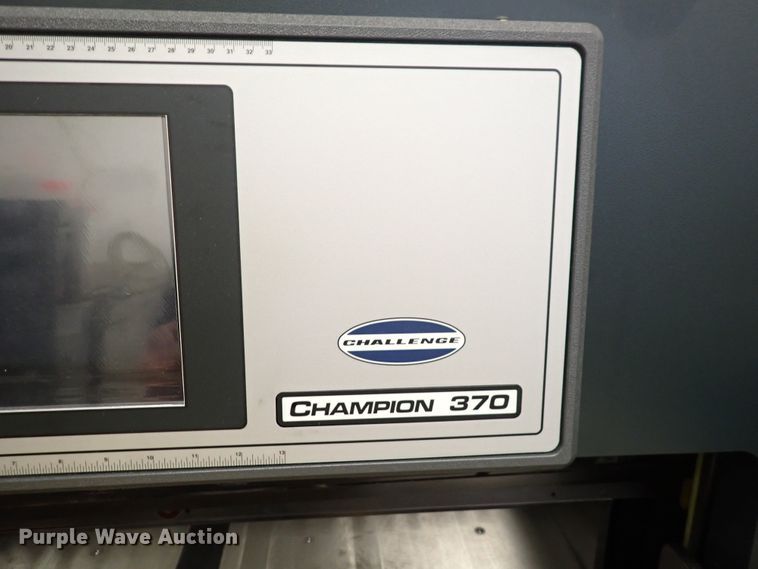 image for item JU9048 2021 Challenge Champion 370  paper cutter