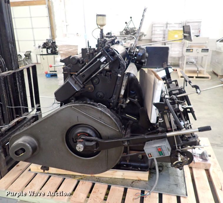 image for item JU9050 Heidelberg Original  letterpress printing press