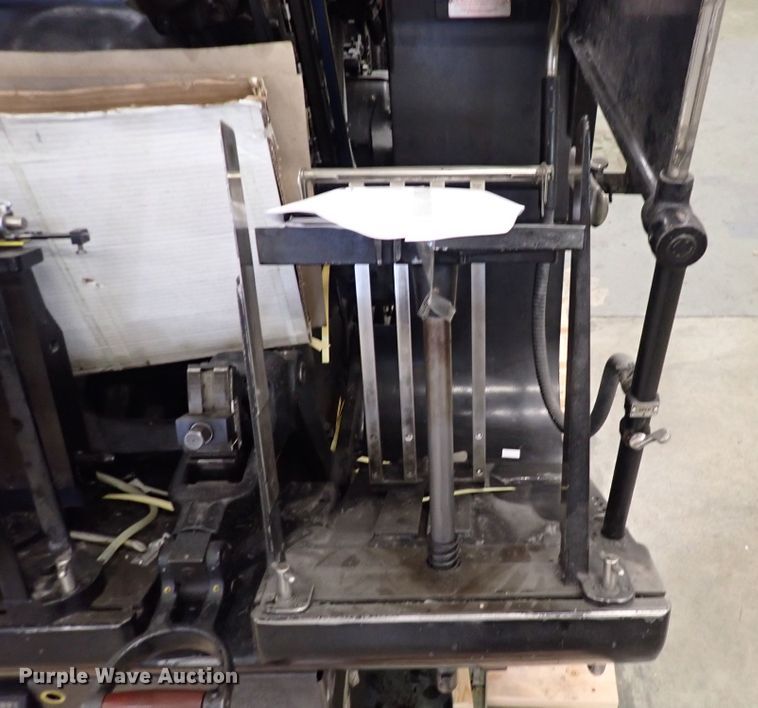 image for item JU9050 Heidelberg Original  letterpress printing press