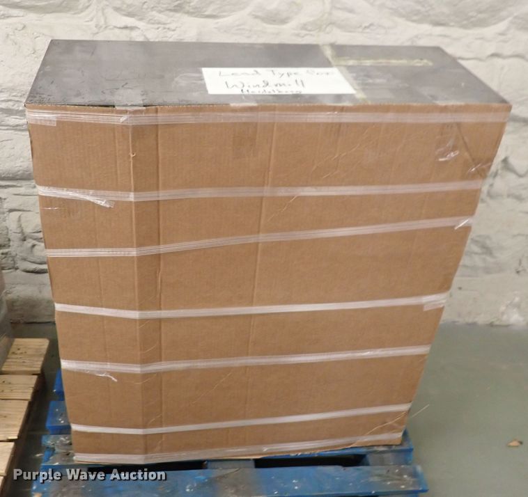 image for item JU9050 Heidelberg Original  letterpress printing press