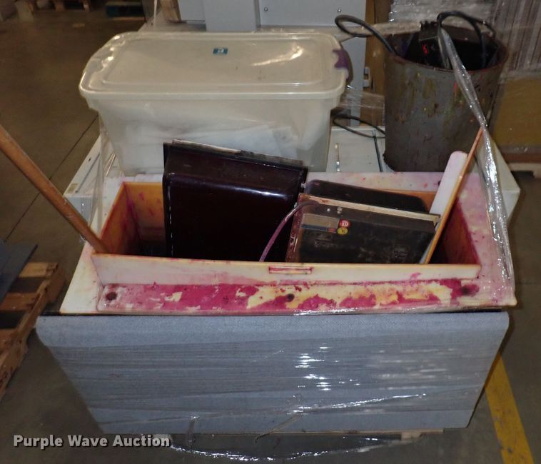 image for item JU9051 Screen printing equipment