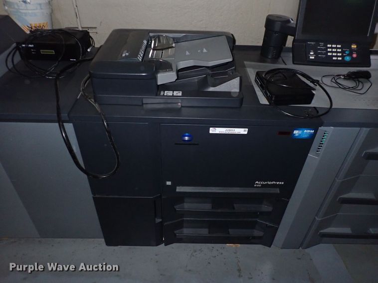 image for item JU9053 2019 Konica Minolta AccurioPress 6120  digital press