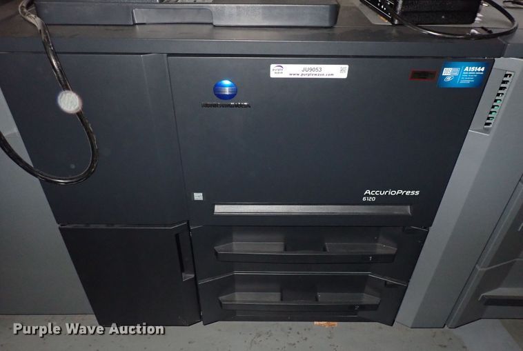 image for item JU9053 2019 Konica Minolta AccurioPress 6120  digital press