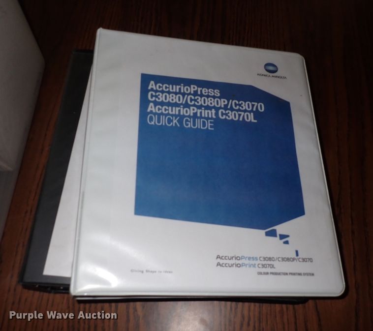 image for item JU9053 2019 Konica Minolta AccurioPress 6120  digital press