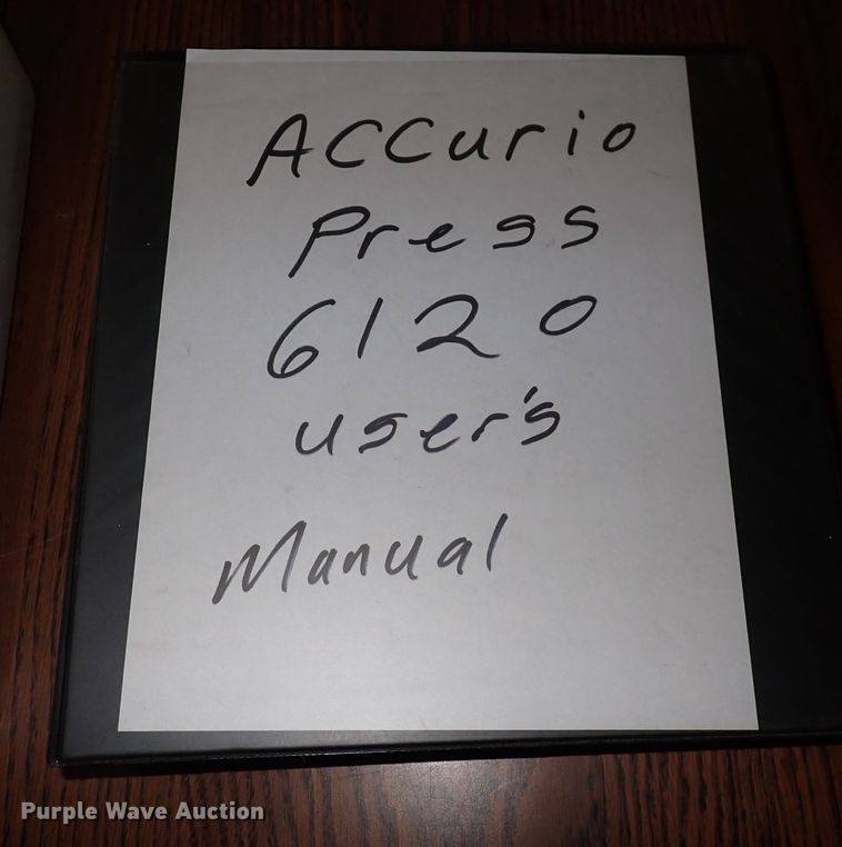 image for item JU9053 2019 Konica Minolta AccurioPress 6120  digital press