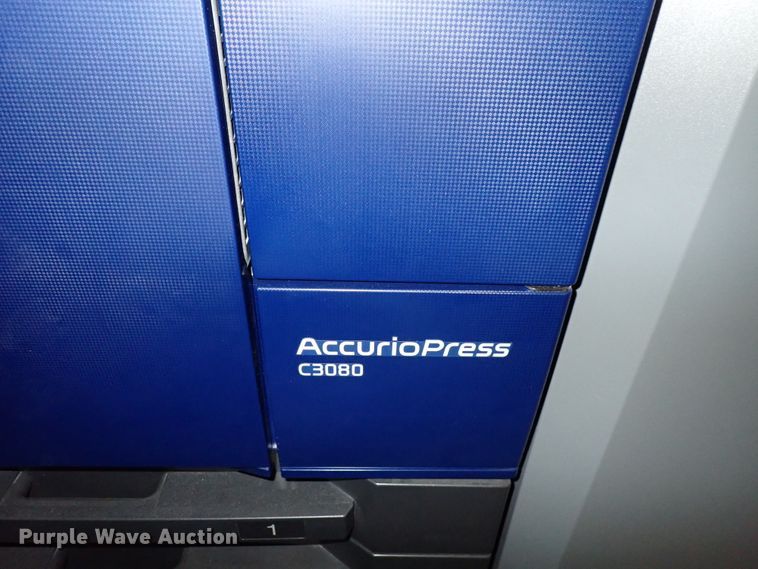 image for item JU9054 2019 Konica Minolta AccurioPress C3080  digital press