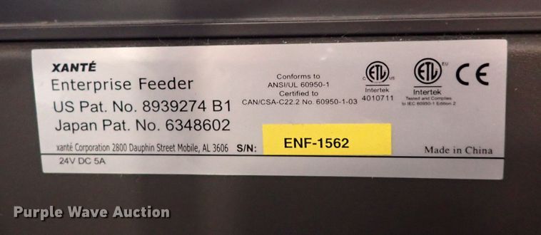 image for item JU9055 Xante EnPress  digital press