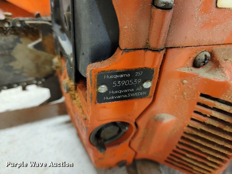 image for item KH9905 (2) Husqvarna chainsaws