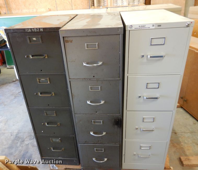 image for item KJ9487 (5) file cabinets